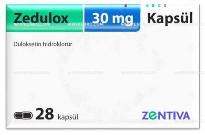 ZEDULOX 30 MG 28 KAPSUL 1 ZEDULOX 30 MG 28 KAPSUL 35881