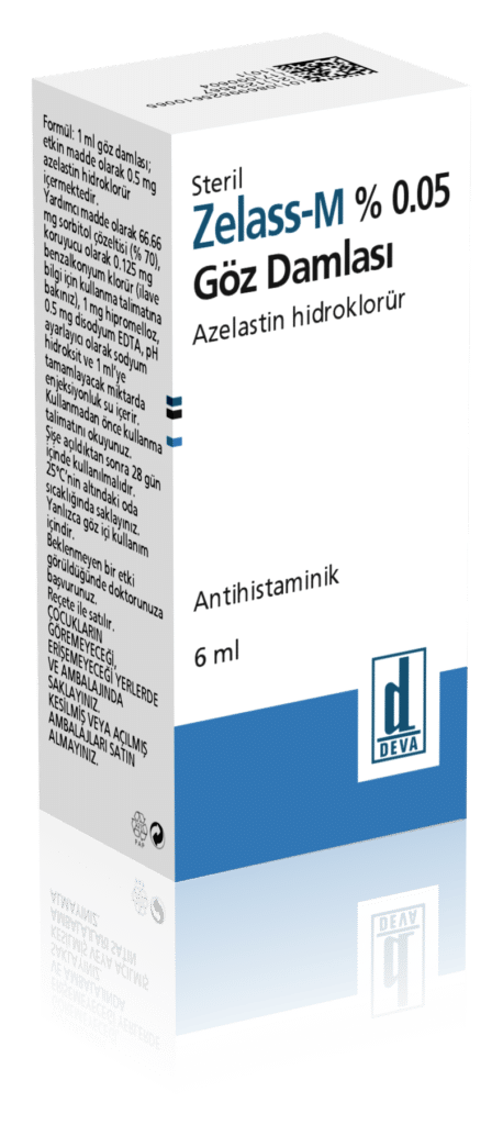ZELASS-M %0,05 STERIL GOZ DAMLASI 6 ML 1 ZELASS M 005 STERIL GOZ DAMLASI 6 ML 51098
