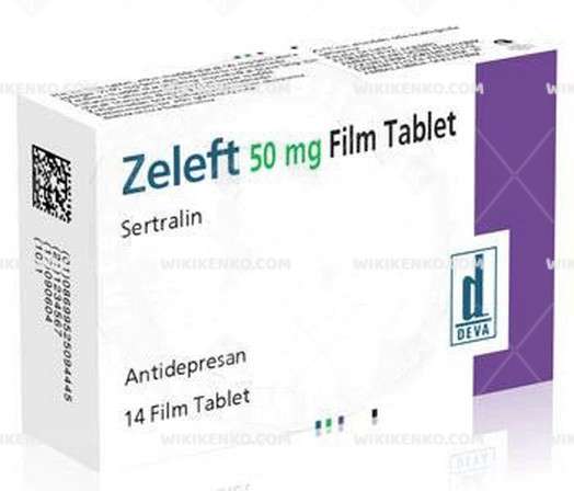 ZELEFT 50 MG 28 FILM TABLET 1 ZELEFT 50 MG 28 FILM TABLET 35890