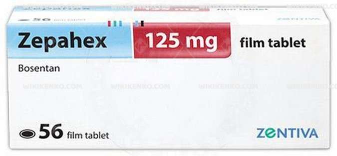 ZEPAHEX 125 MG 56 FILM TABLET 1 ZEPAHEX 125 MG 56 FILM TABLET 51116