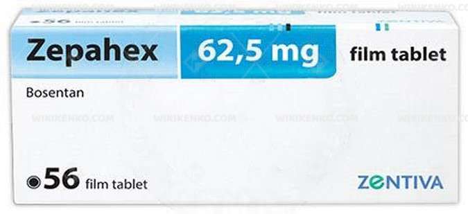 ZEPAHEX 62,5 MG 56 FILM TABLET 1 ZEPAHEX 625 MG 56 FILM TABLET 51117