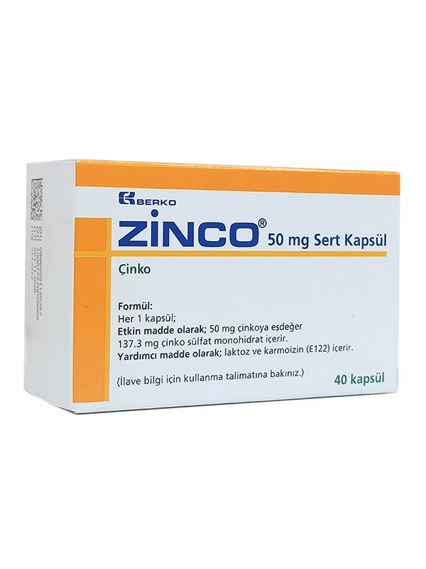 ZINCO-220 50 MG 40 KAPSUL 1 ZINCO 220 50 MG 40 KAPSUL 51151