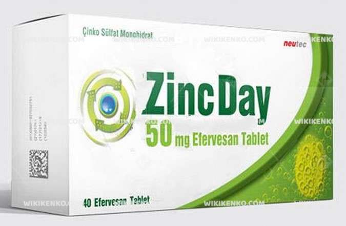 ZINCODAY 25 MG 20 EFERVESAN TABLET 1 ZINCODAY 25 MG 20 EFERVESAN TABLET 35950