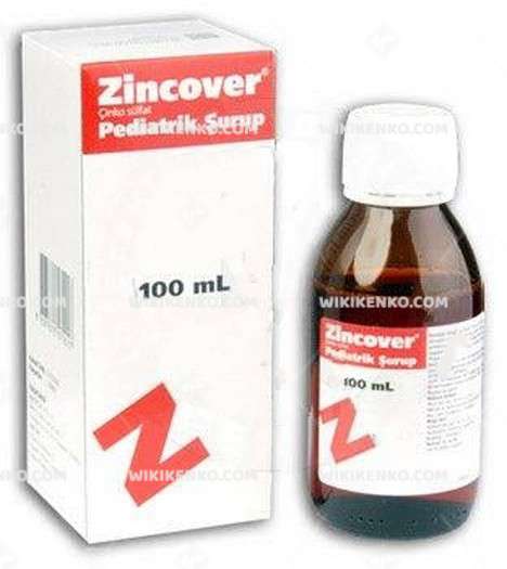 ZINCOVER PEDIATRIK SURUP 100 ML 1 ZINCOVER PEDIATRIK SURUP 100 ML 51156
