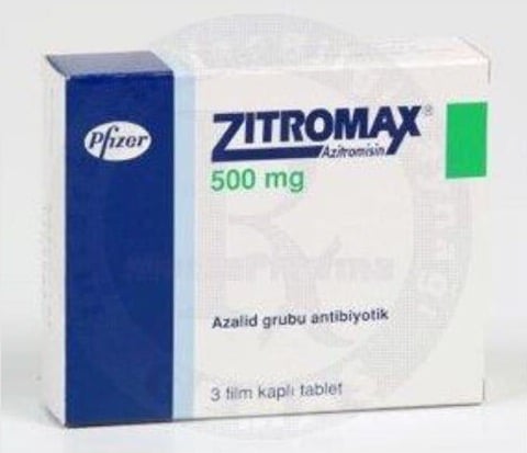 ZITROMAX 500 MG 3 FILM TABLET 1 ZITROMAX 500 MG 3 FILM TABLET 35977