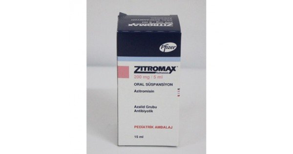 ZITROMAX PED. 15 ML SUSPANSIYON 1 ZITROMAX PED. 15 ML SUSPANSIYON 51169