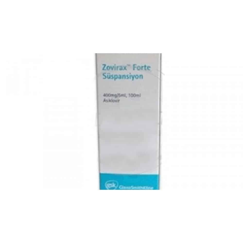 ZOVIRAX FORTE 400 MG 100 ML SUSPANSIYON 1 ZOVIRAX FORTE 400 MG 100 ML SUSPANSIYON 36049