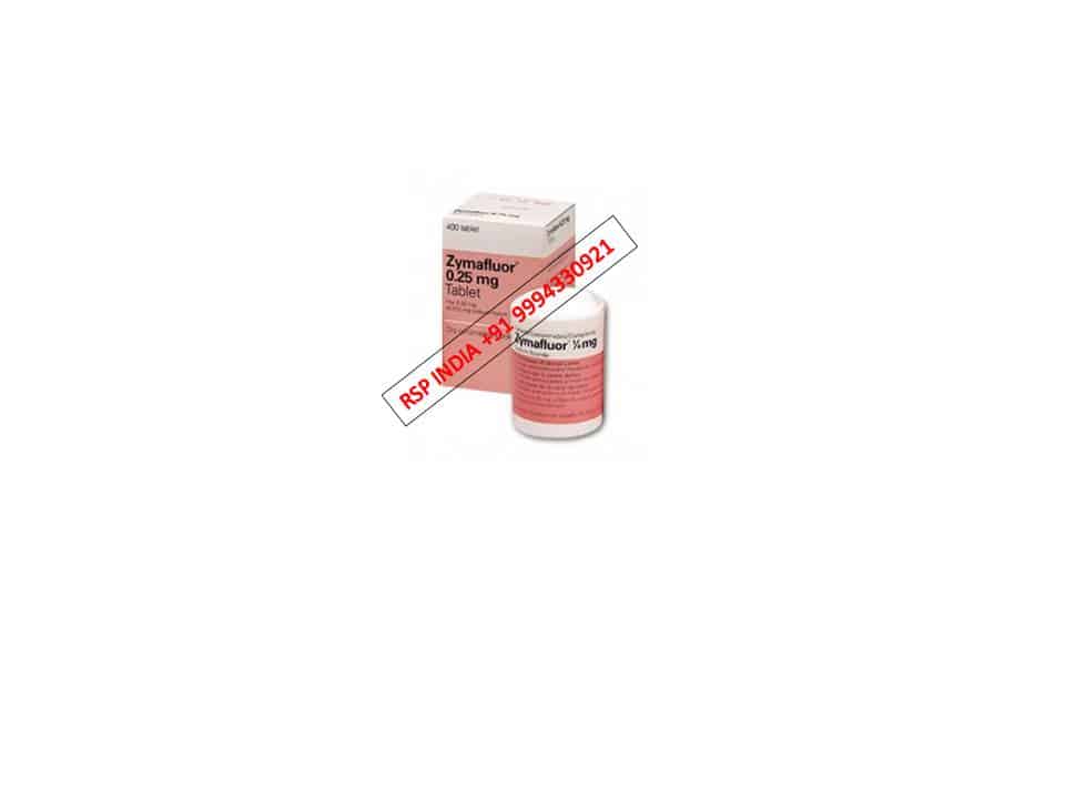 ZYMAFLUOR 0,25 MG 400 TABLET 1 ZYMAFLUOR 025 MG 400 TABLET 36053