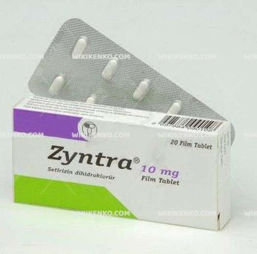 ZYNTRA 10 MG 20 FILM TABLET 1 ZYNTRA 10 MG 20 FILM TABLET 36055